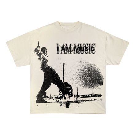 I AM MUSIC GRAPHIC TEE