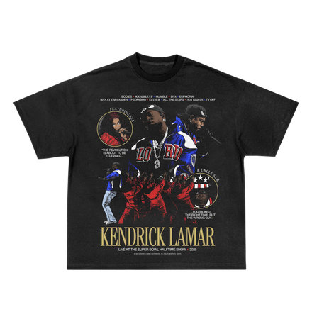 KENDRICK LAMAR LIVE AT SUPERBOWL TEE