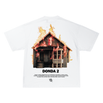 DONDA 2 BURNING HOUSE TEE