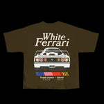 WHITE FERRARI BLOND TEE