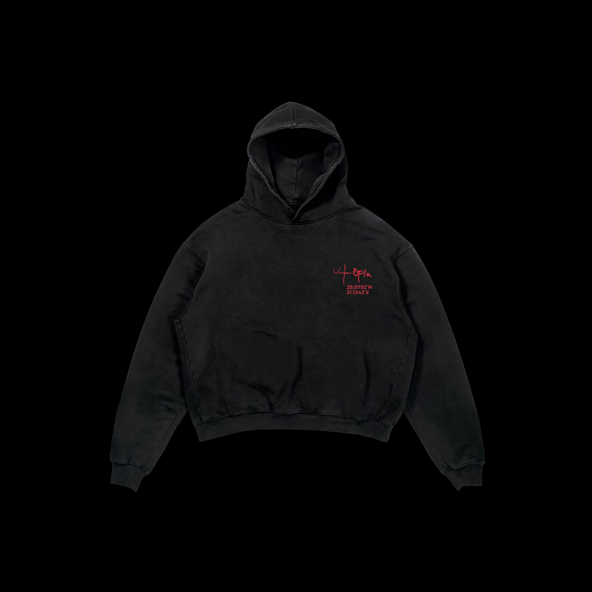 UTOPIA COORDINATE HOODIE