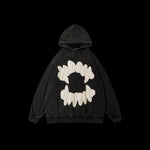 TEETH DISTRESSED HOODIE
