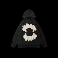 TEETH DISTRESSED HOODIE
