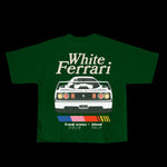 WHITE FERRARI BLOND TEE