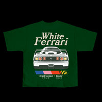 WHITE FERRARI BLOND TEE
