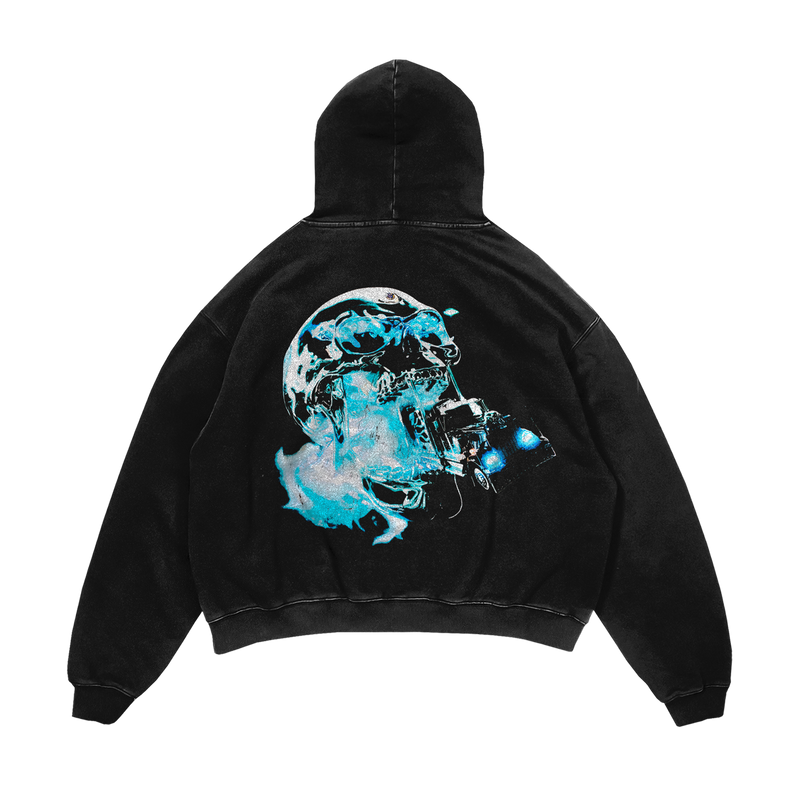 EUTDM SKULL HOODIE