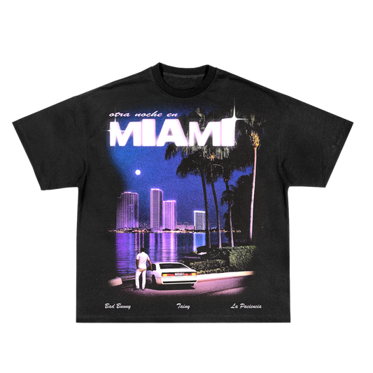 OTRA NOCHE EN MIAMI VINTAGE TEE