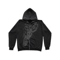 BIKER PROBLEMON ZIP HOODE