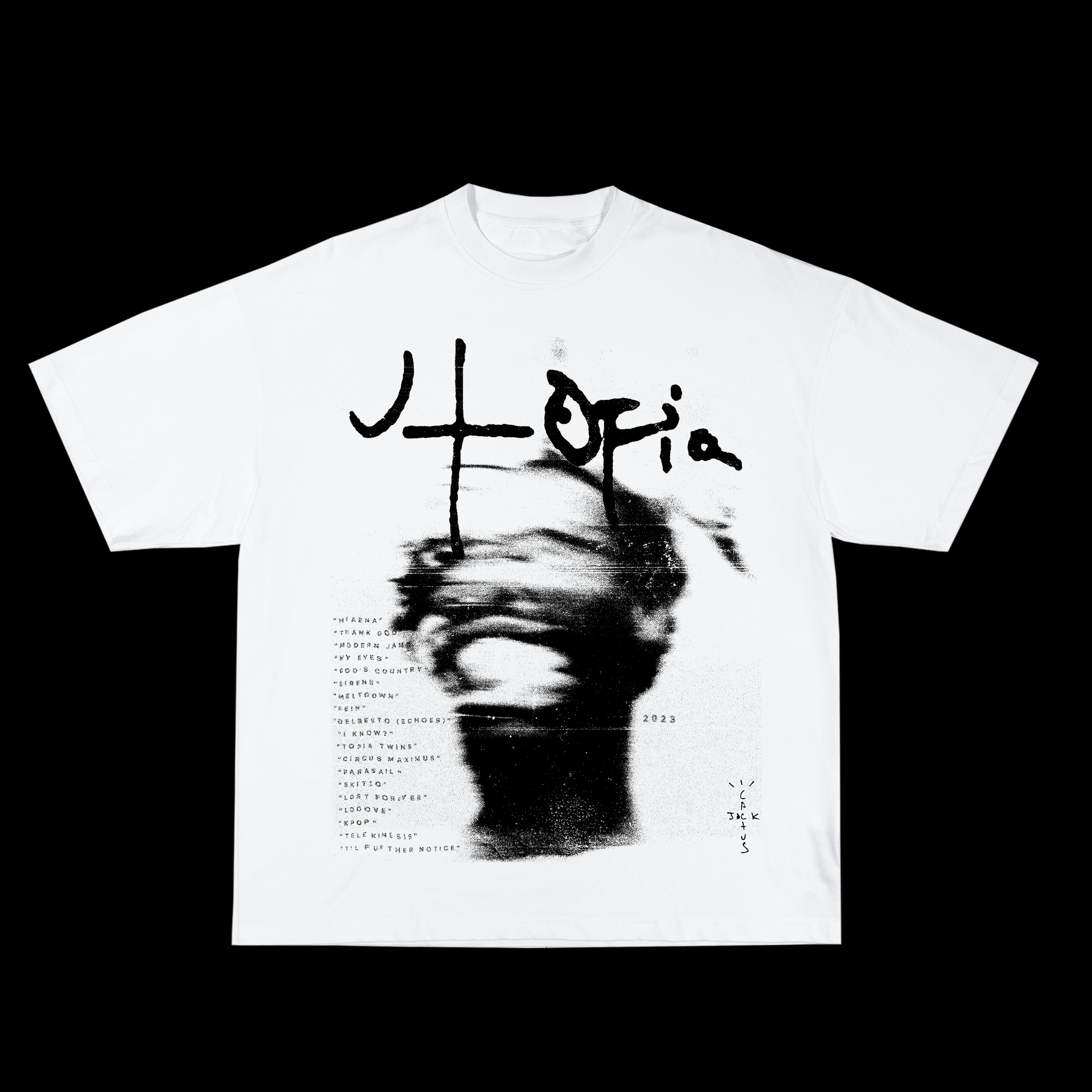 UTOPIA TRACKLIST TEE